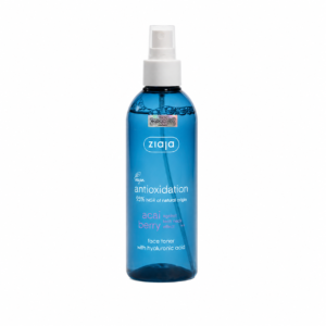 Xịt cân bằng Dưỡng ẩm Hyaluronic chống Oxy hóa Ziaja Acai Berry 200ml
