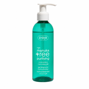 Ziaja Manuka Tree Purifying Normalising Cleansing Gel 200ml - Gel rửa mặt sạch sâu, điều hòa tuyến dầu, giảm mụn Ziaja manuka