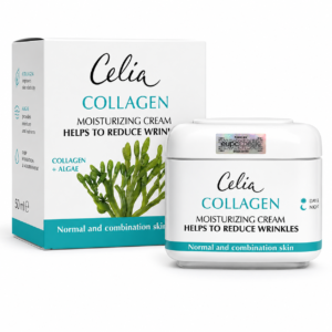Kem Bảo vệ Dưỡng ẩm giảm nhăn Collagen Celia 50ml