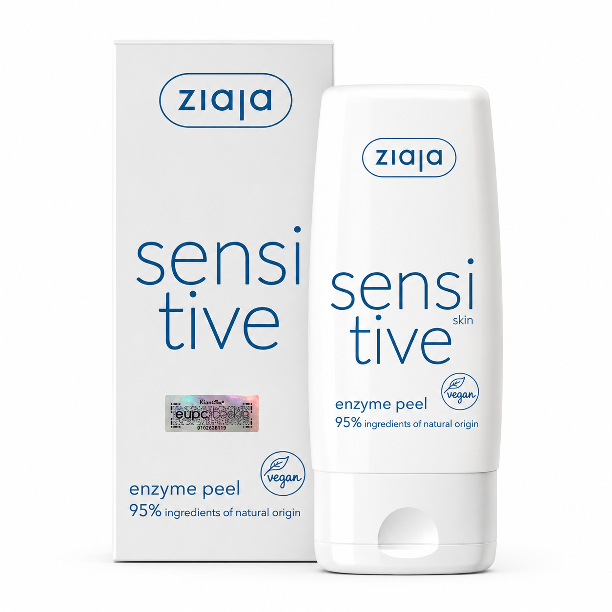 Enzyme dịu nhẹ tẩy tế bào chết Ziaja Sensitive 60ml