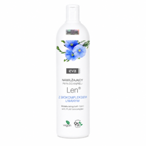 Gel tắm phức hợp sinh học Lanh Dưỡng ẩm Eva Natura 750ml