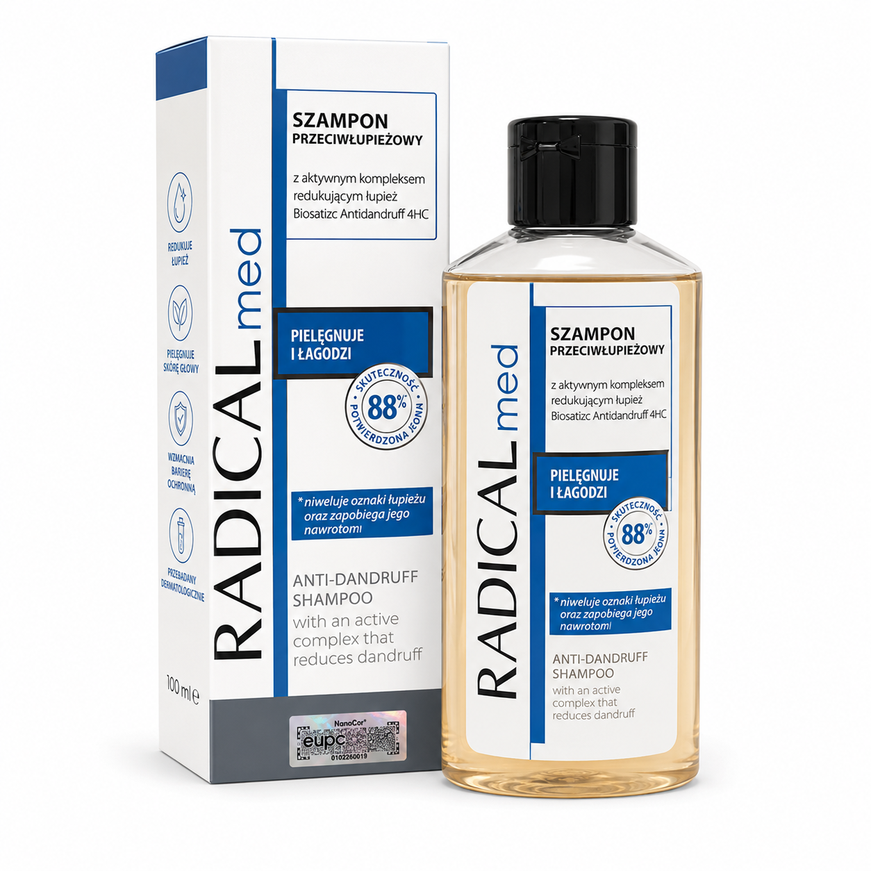 Dầu gội ngừa gàu Radical Med 100ml