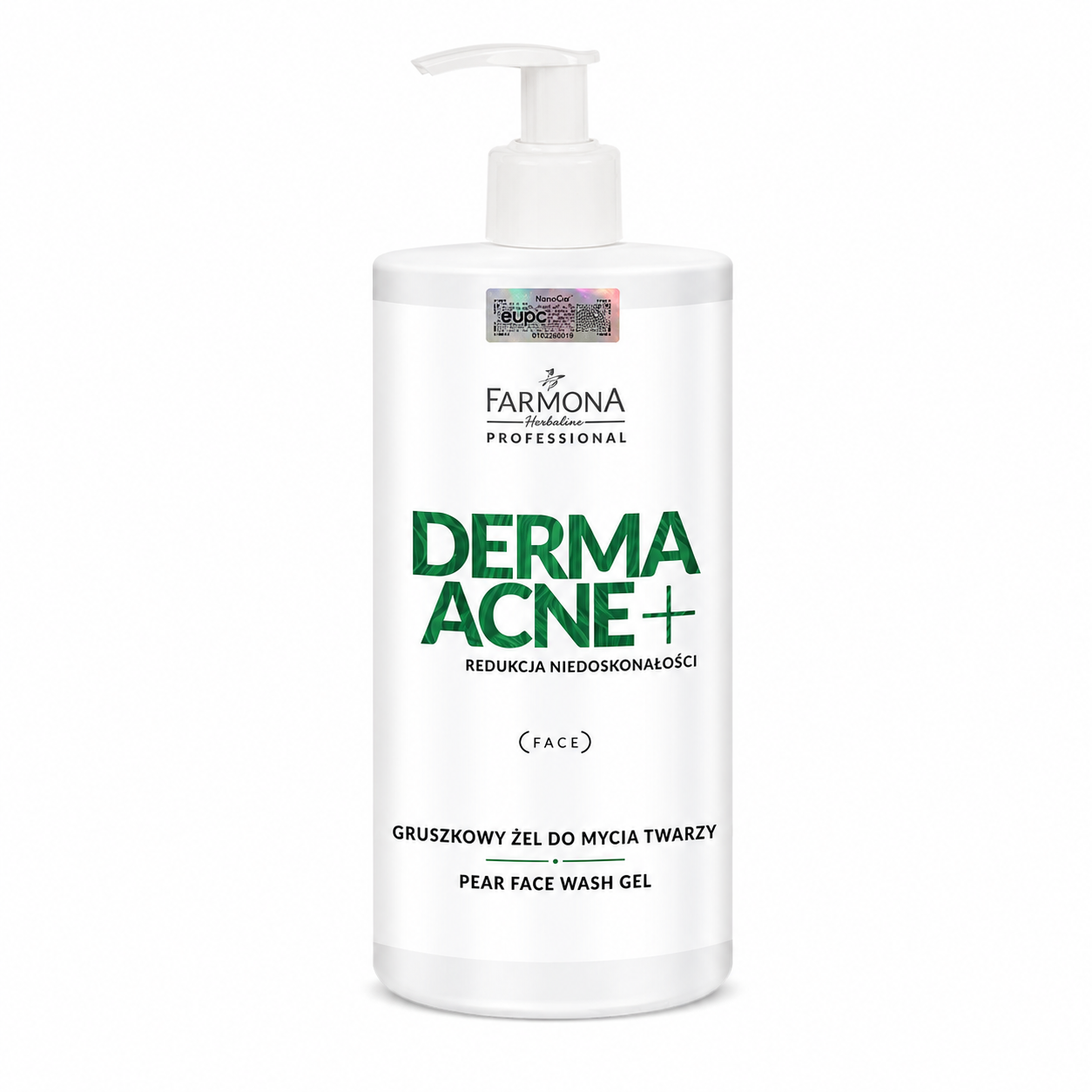 Gel rửa mặt cho da mụn trứng cá & da dầu Dermaacne+ Farmona Professional 500ml