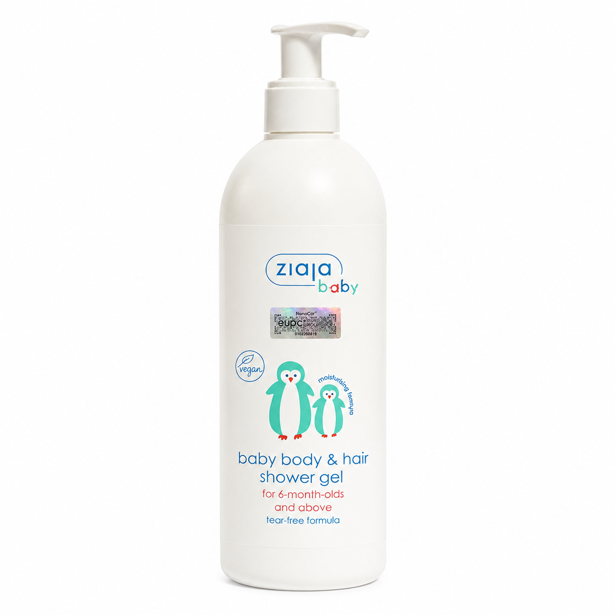 Gel tắm gội 2in1 cho trẻ từ 6 tháng tuổi Ziaja Baby 400ml