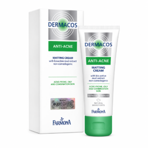 Kem Giảm bóng nhờn Ngừa mụn chứa bùn hoạt tính Farmona Dermacos Anti-Acne 50ml
