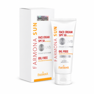 Kem chống nắng SPF50 không chứa dầu cho da mặt Farmona Sun 50ml