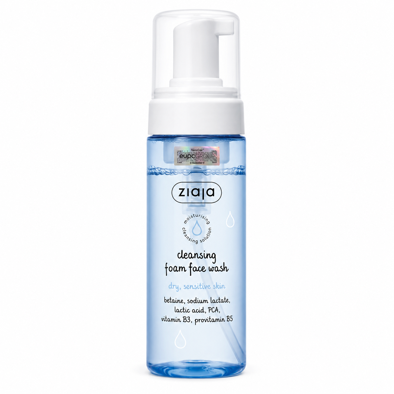 Rửa mặt dạng bọt siêu dịu nhẹ dưỡng ẩm làm mềm Ziaja 150ml